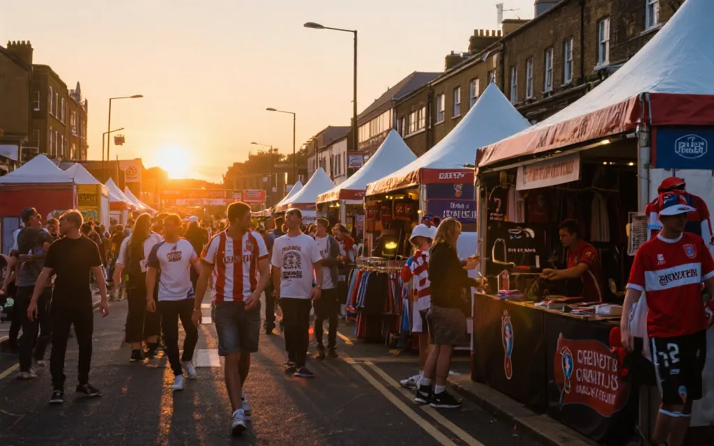 世界杯期间票务与周边商品消费场景：球迷区、零售陈列与城市街区